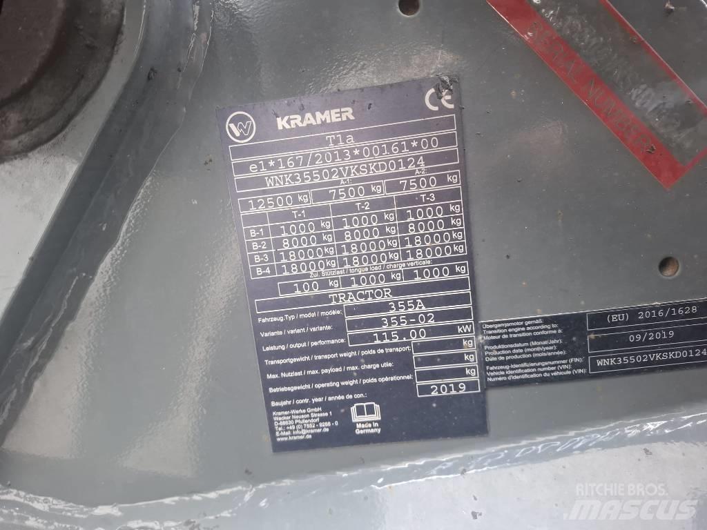 Kramer 8155 Kolesové nakladače