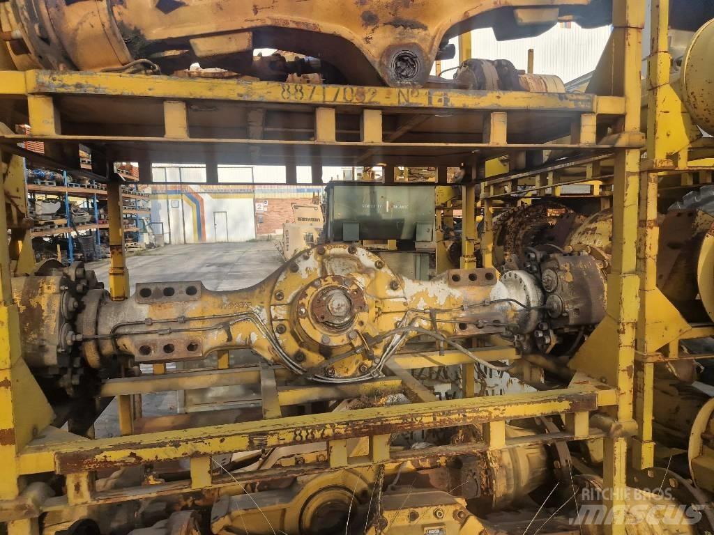 Volvo A25C Nápravy