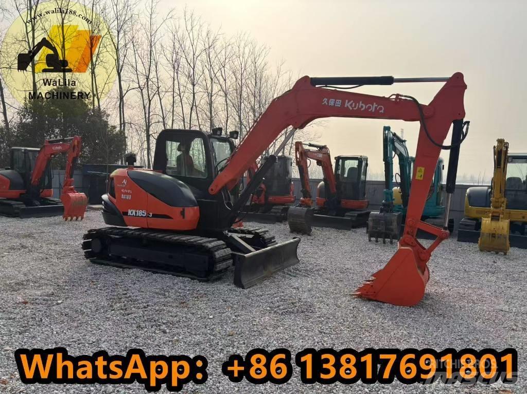 Kubota KX 185-3 Midi rýpadlá 7 t - 12 t