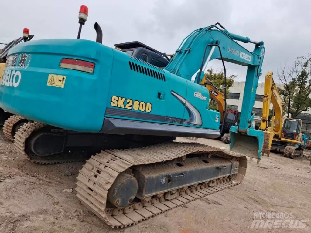 Kobelco SK260D Pásové rýpadlá