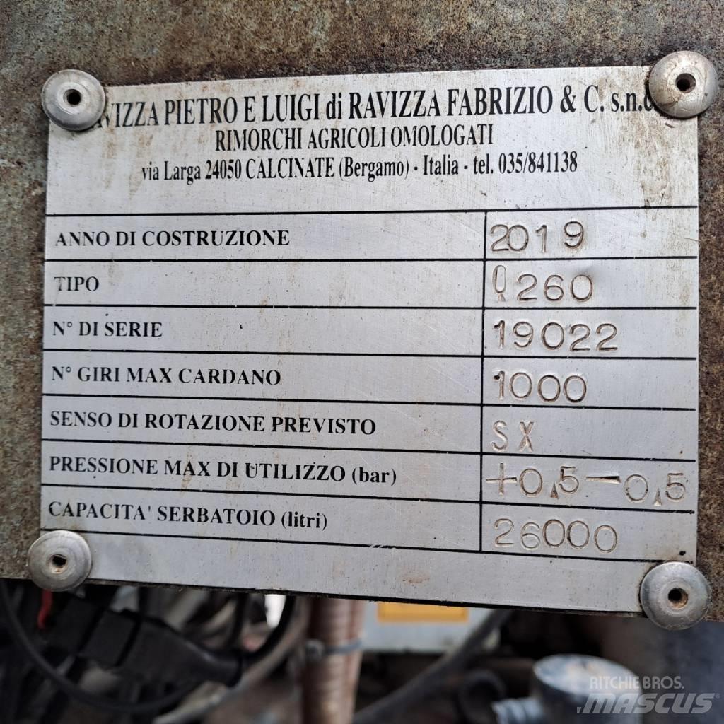  RAVIZZA CB260S4ASIB Aplikačné cisterny