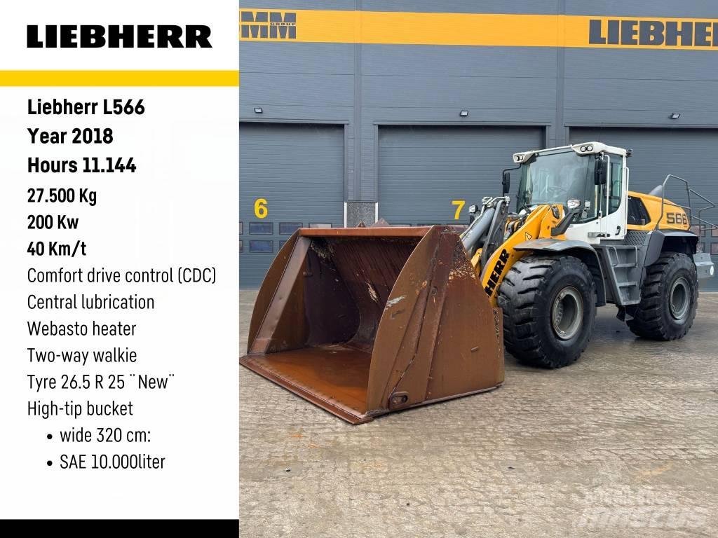 Liebherr L 566 Kolesové nakladače