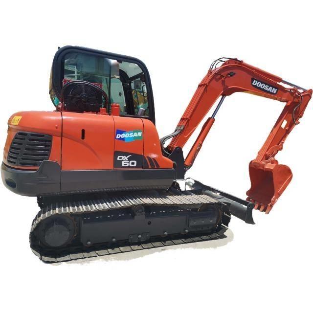 Doosan DX 60 Pásové rýpadlá