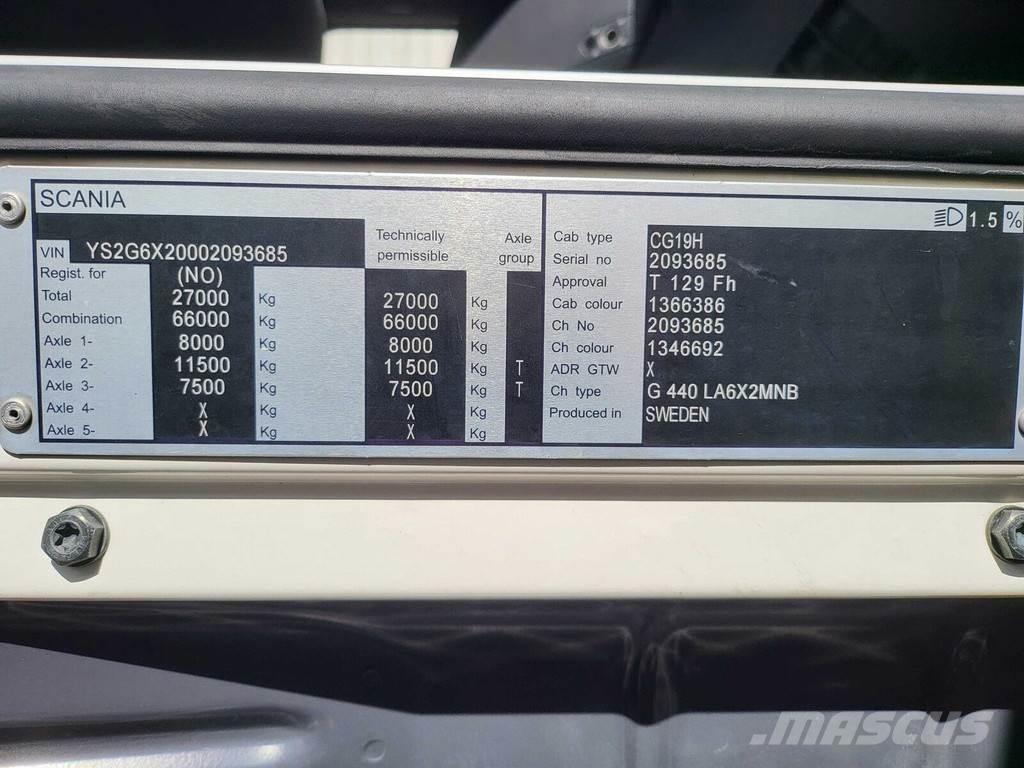 Scania G440 6X2 Ťahače