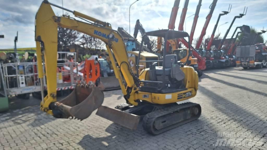 Komatsu PC27R-8 Mini rýpadlá < 7t