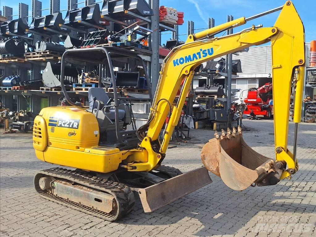 Komatsu PC27R-8 Mini rýpadlá < 7t