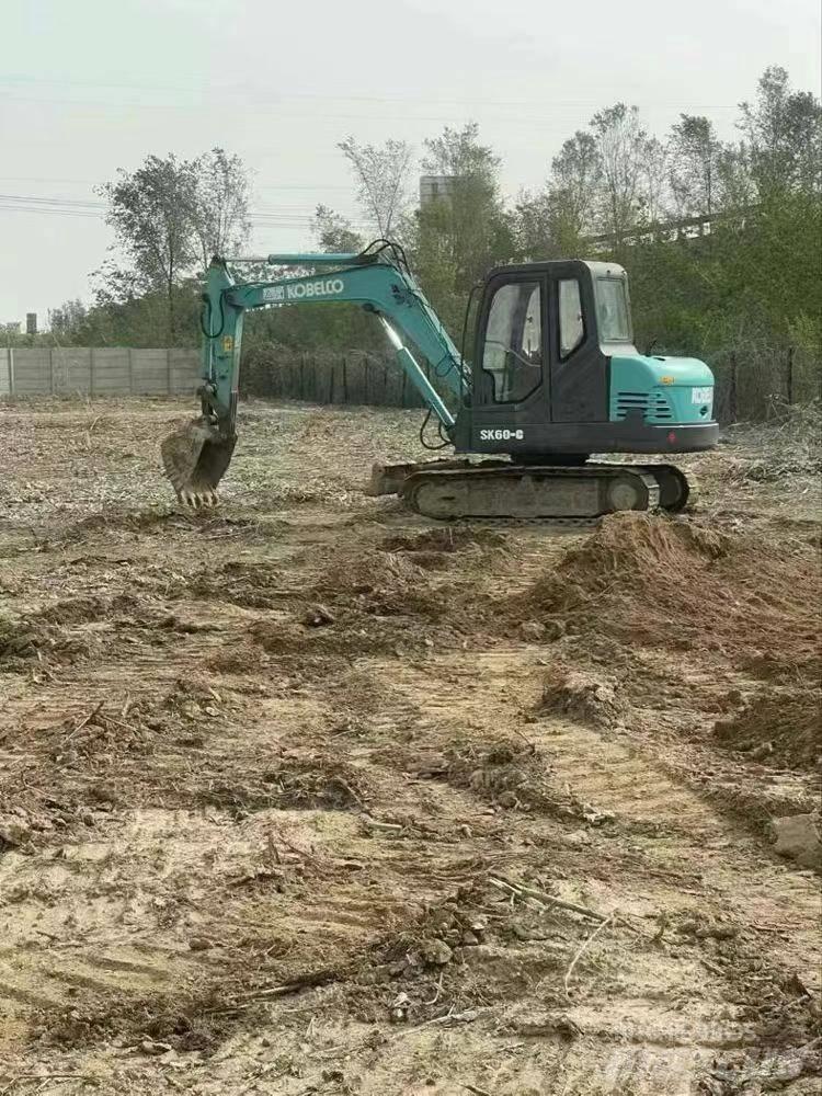 Kobelco SK60 Pásové rýpadlá