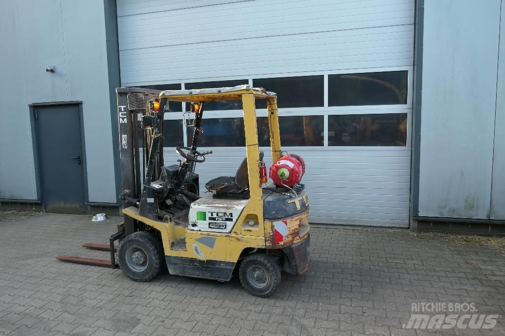 TCM FG 15 N17 LPG vozíky