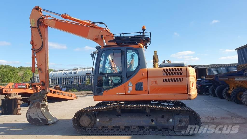 Doosan DX160LC-3 Pásové rýpadlá