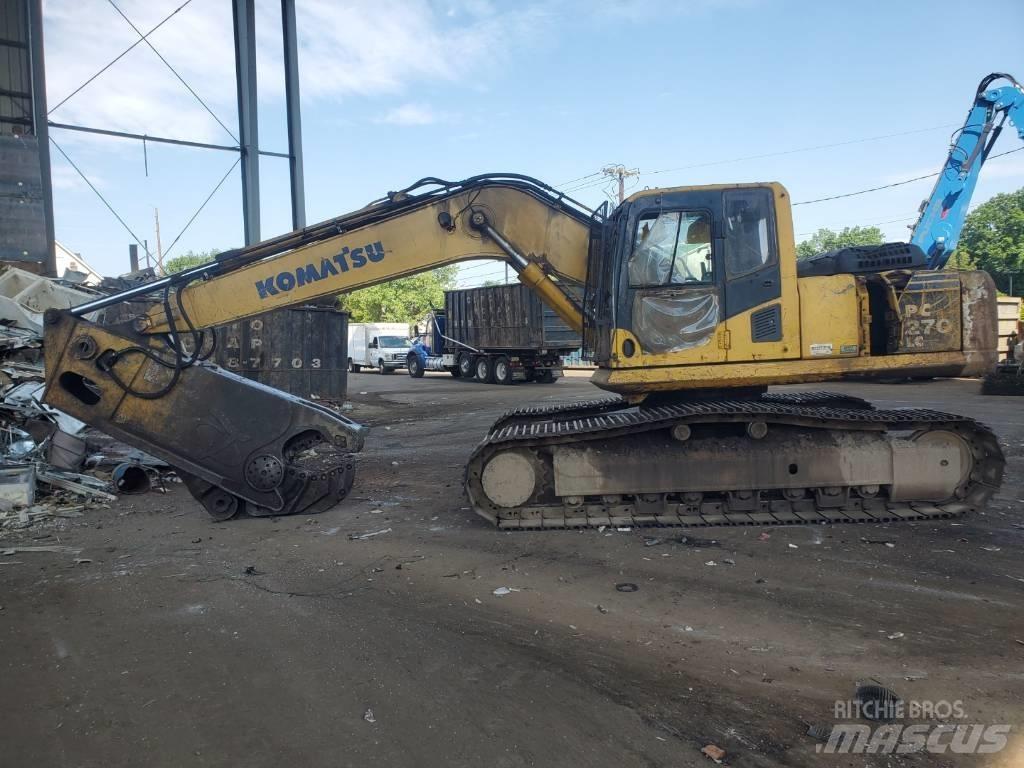 Komatsu PC270LC-8 Pásové rýpadlá