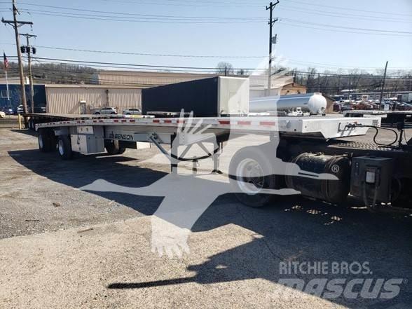 Benson ALUM FLATBED Valníkové návesy/Návesy sa sklápacím bočnicami