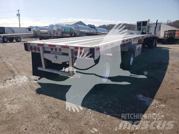 Benson ALUM FLATBED Valníkové návesy/Návesy sa sklápacím bočnicami