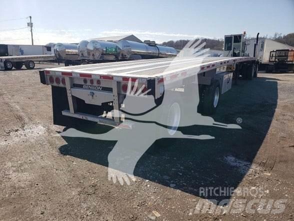 Benson ALUM FLATBED Valníkové návesy/Návesy sa sklápacím bočnicami