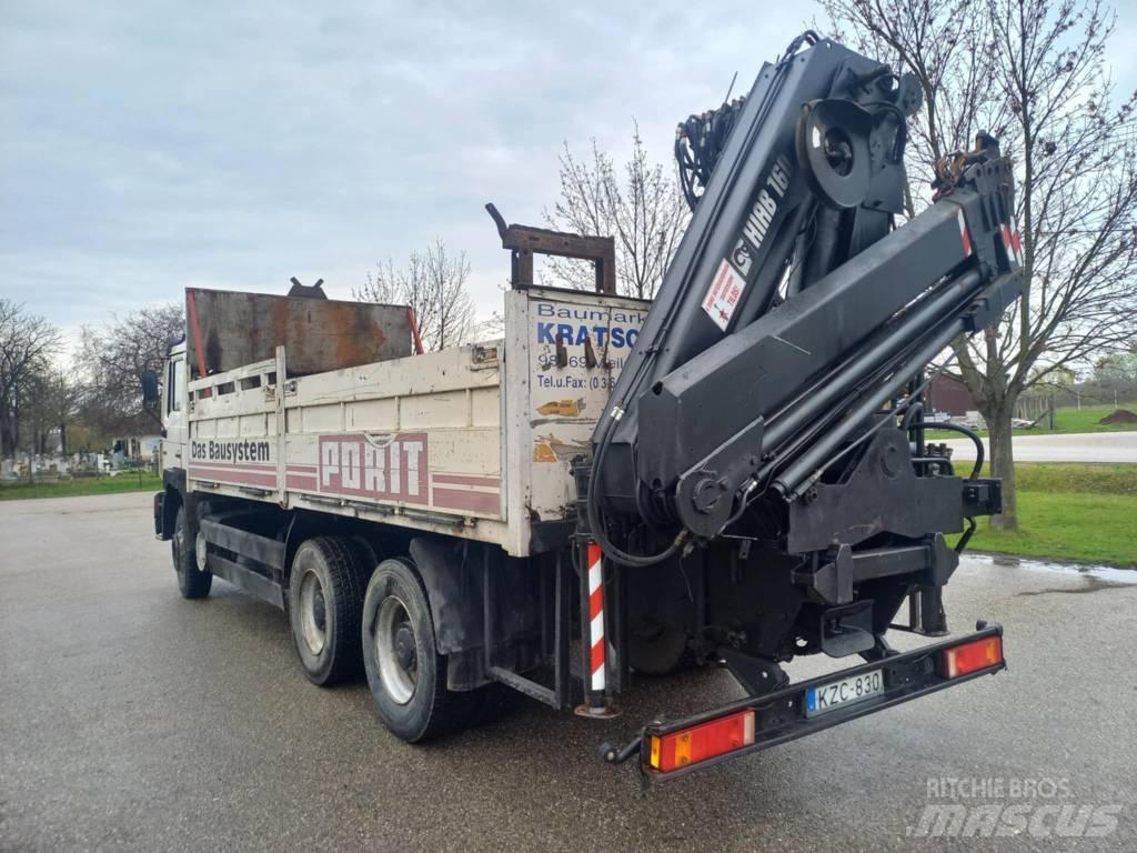 MAN 27.402 Autožeriavy, hydraulické ruky