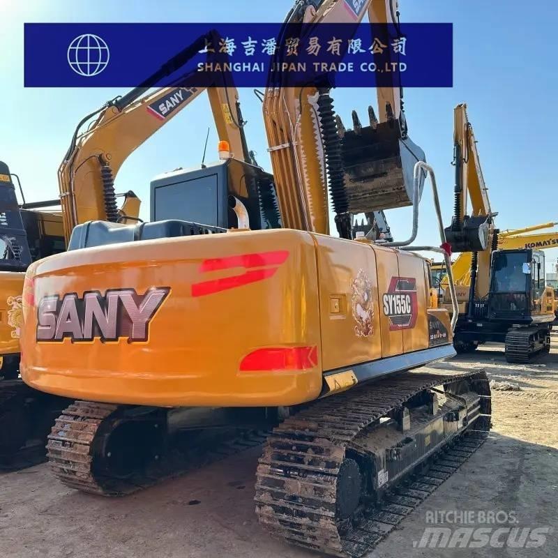 Sany SY 155 C Pásové rýpadlá