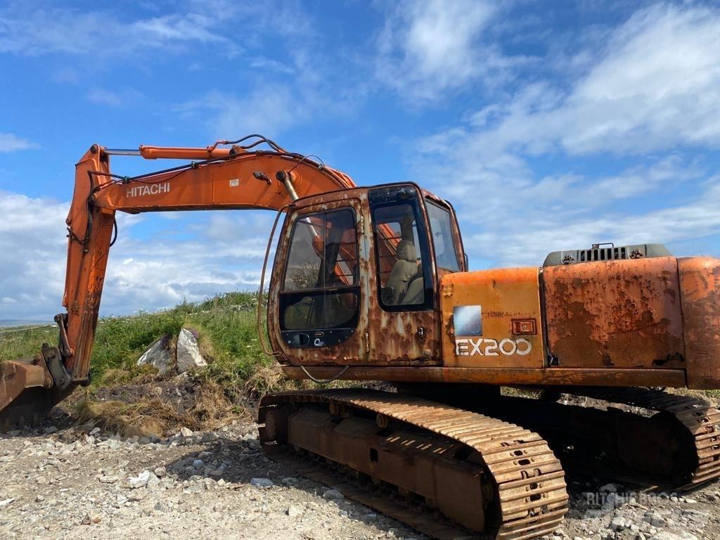 Hitachi EX 200-5 Pásové rýpadlá