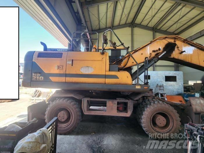 Hyundai HW210 Kolesové rýpadlá