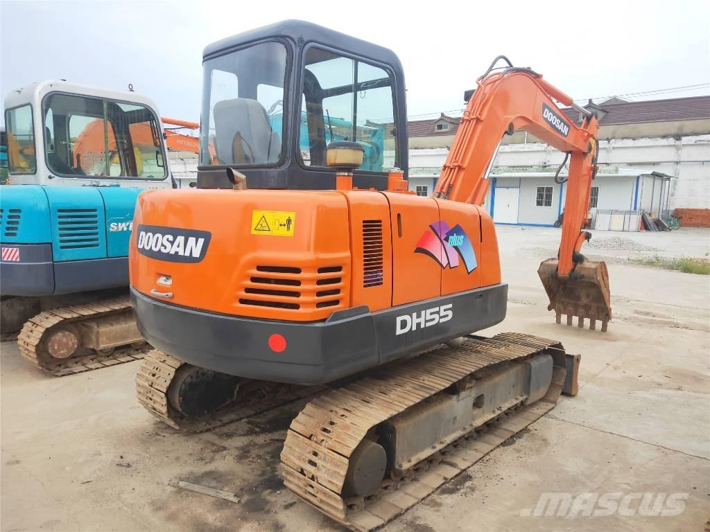 Doosan DH55 Mini rýpadlá < 7t