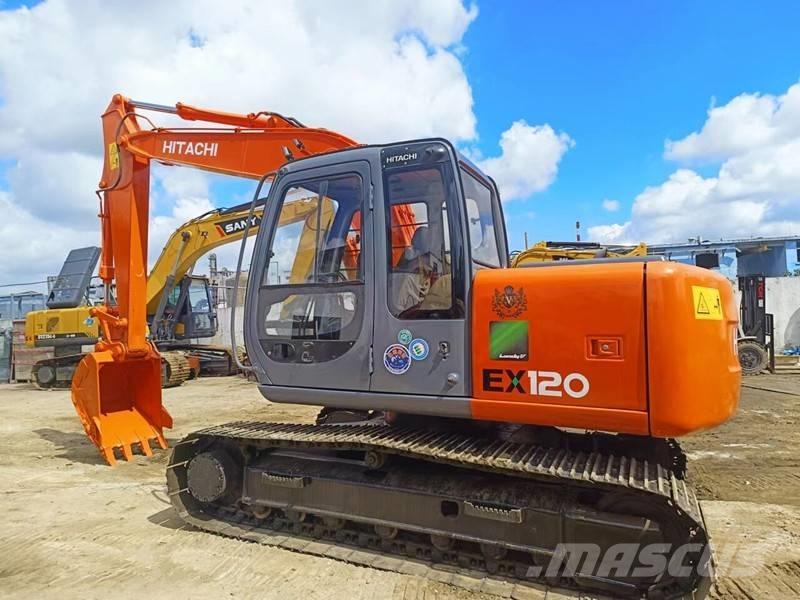 Hitachi EX 120 Pásové rýpadlá