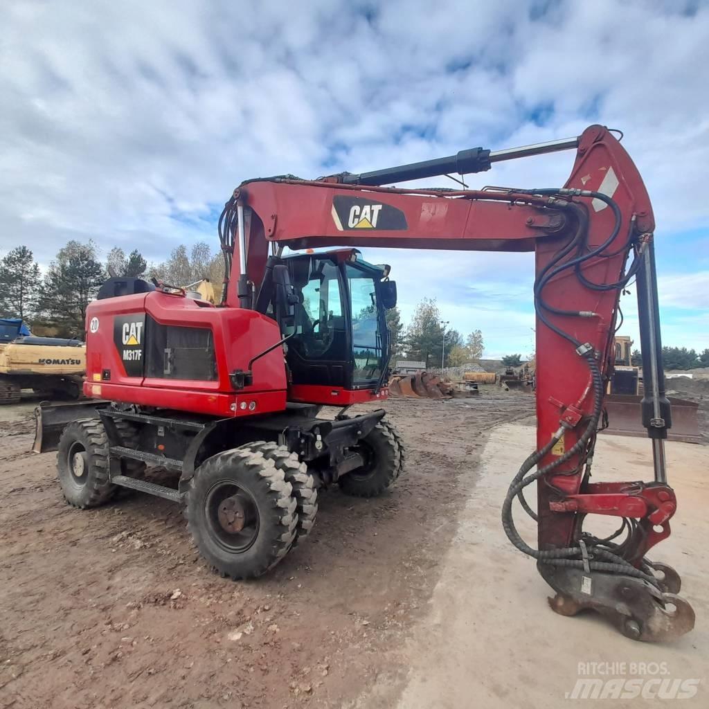 CAT M317 Kolesové rýpadlá
