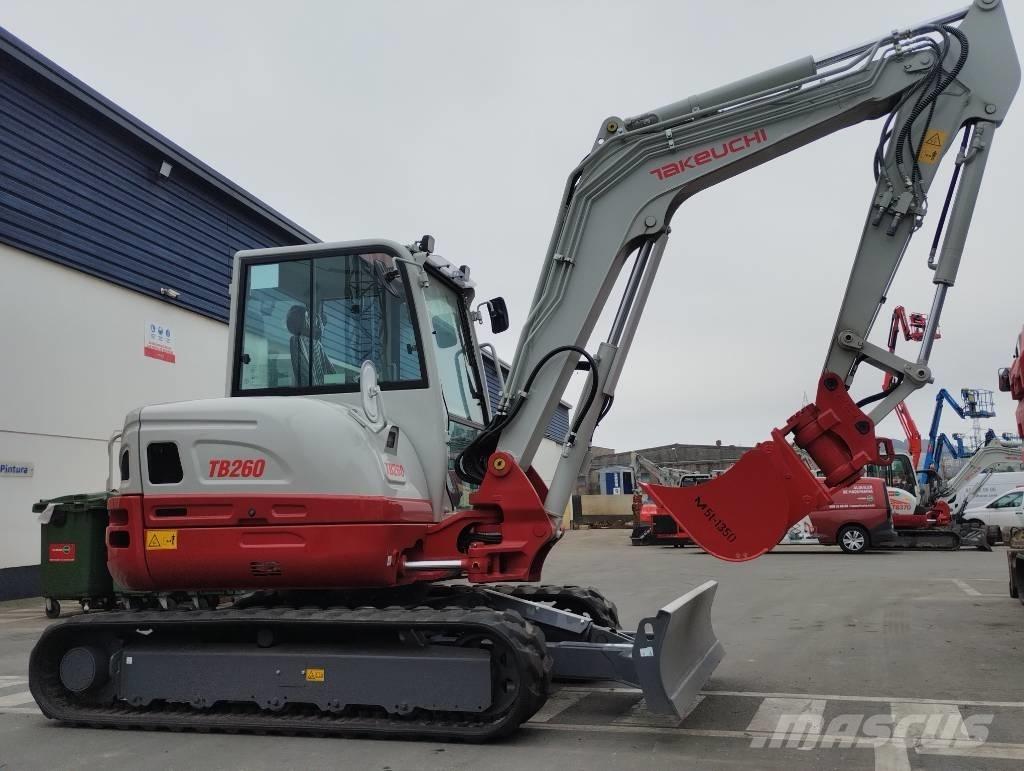 Takeuchi TB 260 Mini rýpadlá < 7t