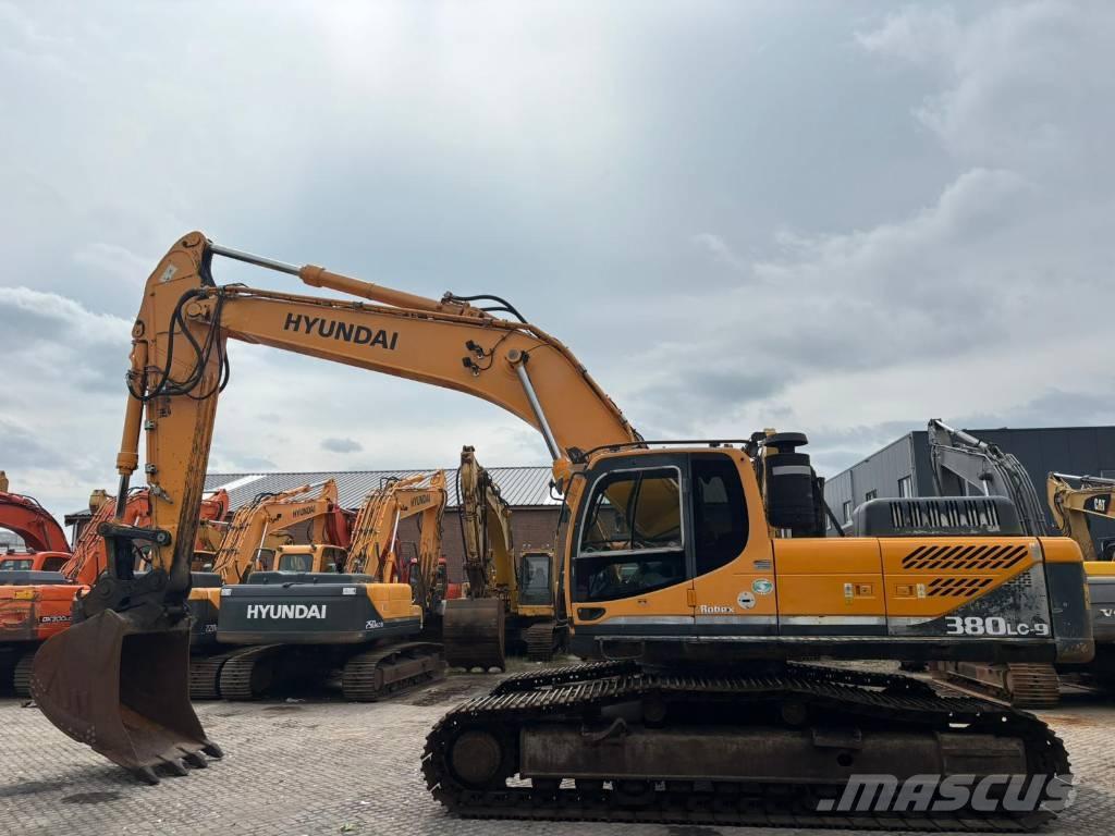 Hyundai 380LC-9 Pásové rýpadlá