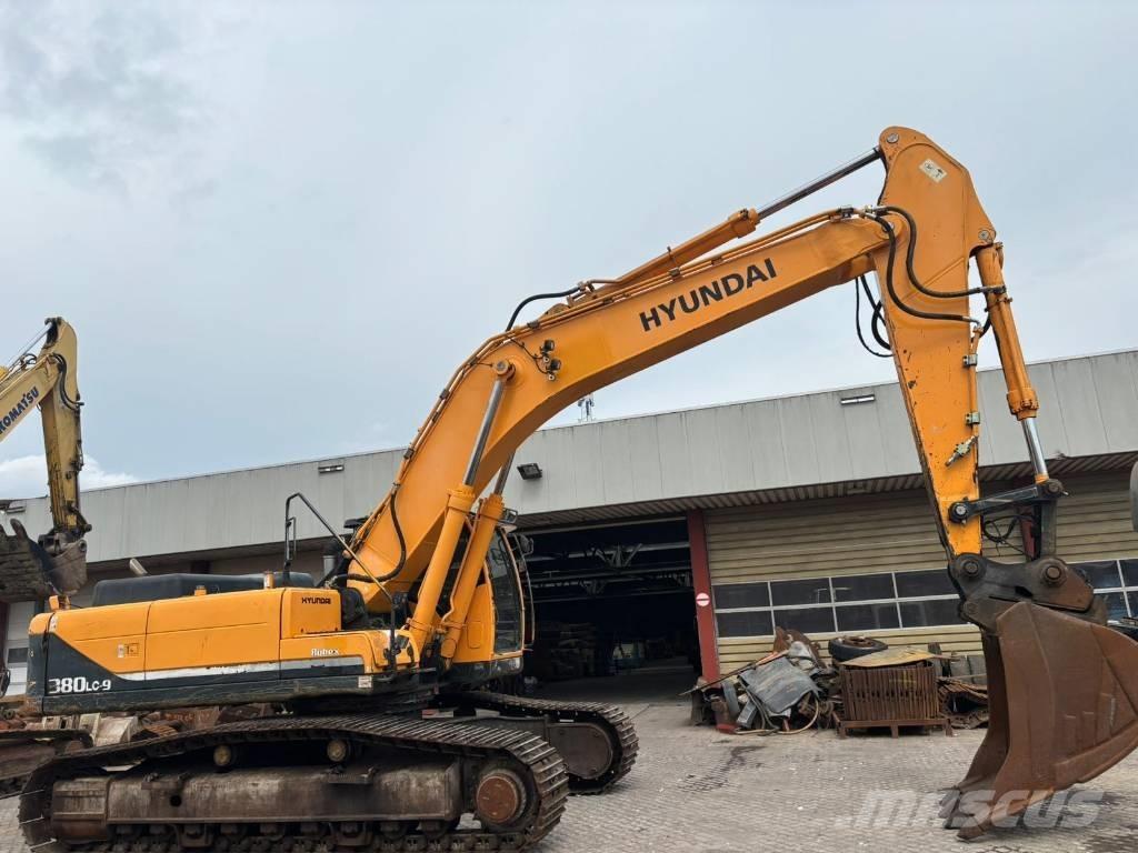 Hyundai 380LC-9 Pásové rýpadlá