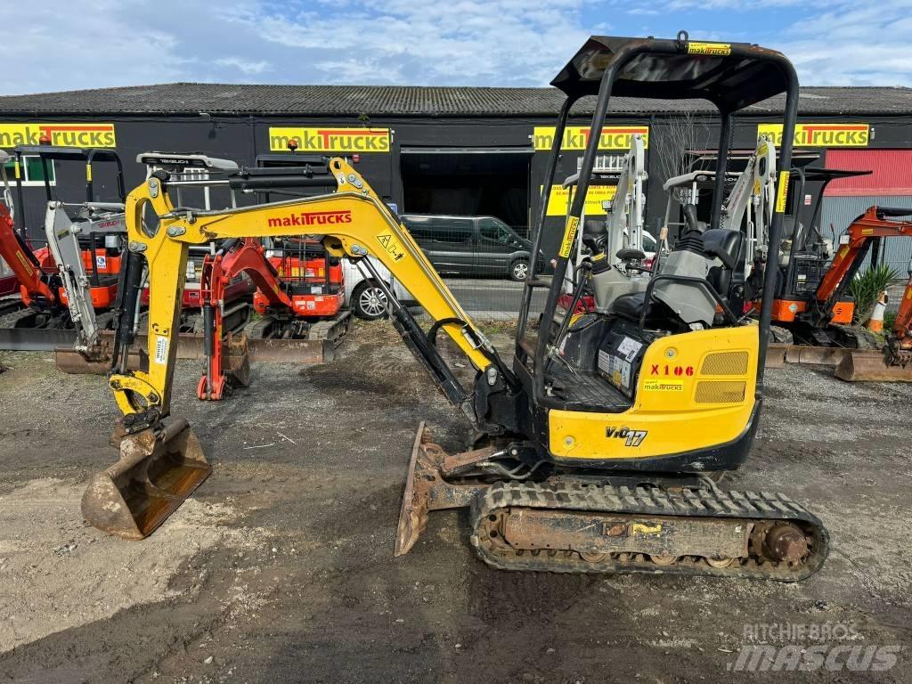 Yanmar Vio 17 Mini rýpadlá < 7t