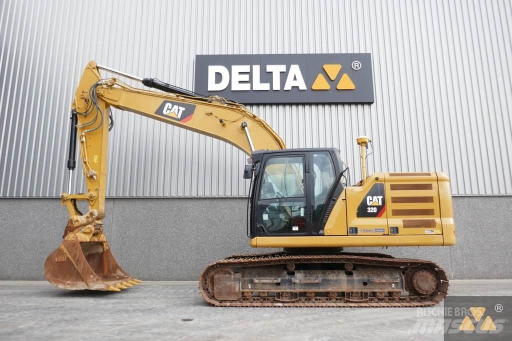 CAT 320 Pásové rýpadlá