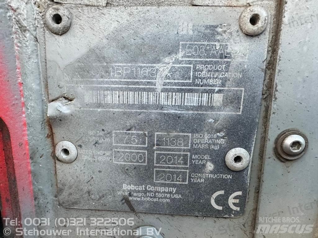 Bobcat E08 (E10) Mini rýpadlá < 7t