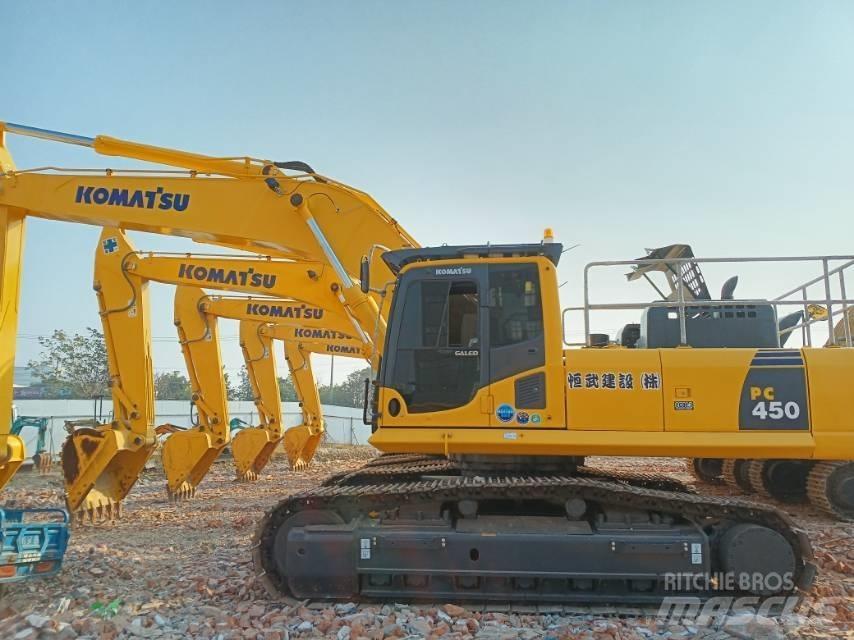 Komatsu PC 450 Pásové rýpadlá
