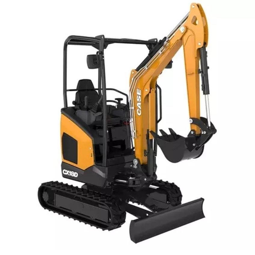 CASE CX 18 D Mini rýpadlá < 7t