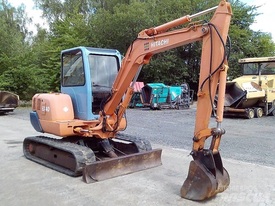 Hitachi EX 40 Mini rýpadlá < 7t