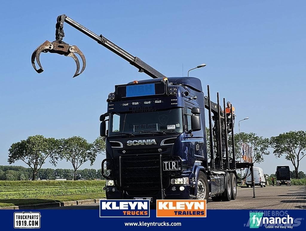 Scania R730 Nákladné vozidlá na prepravu dreva
