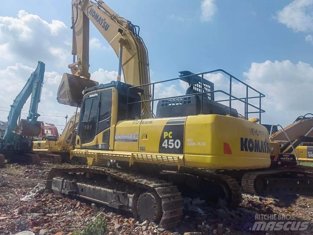 Komatsu PC450-8 Pásové rýpadlá