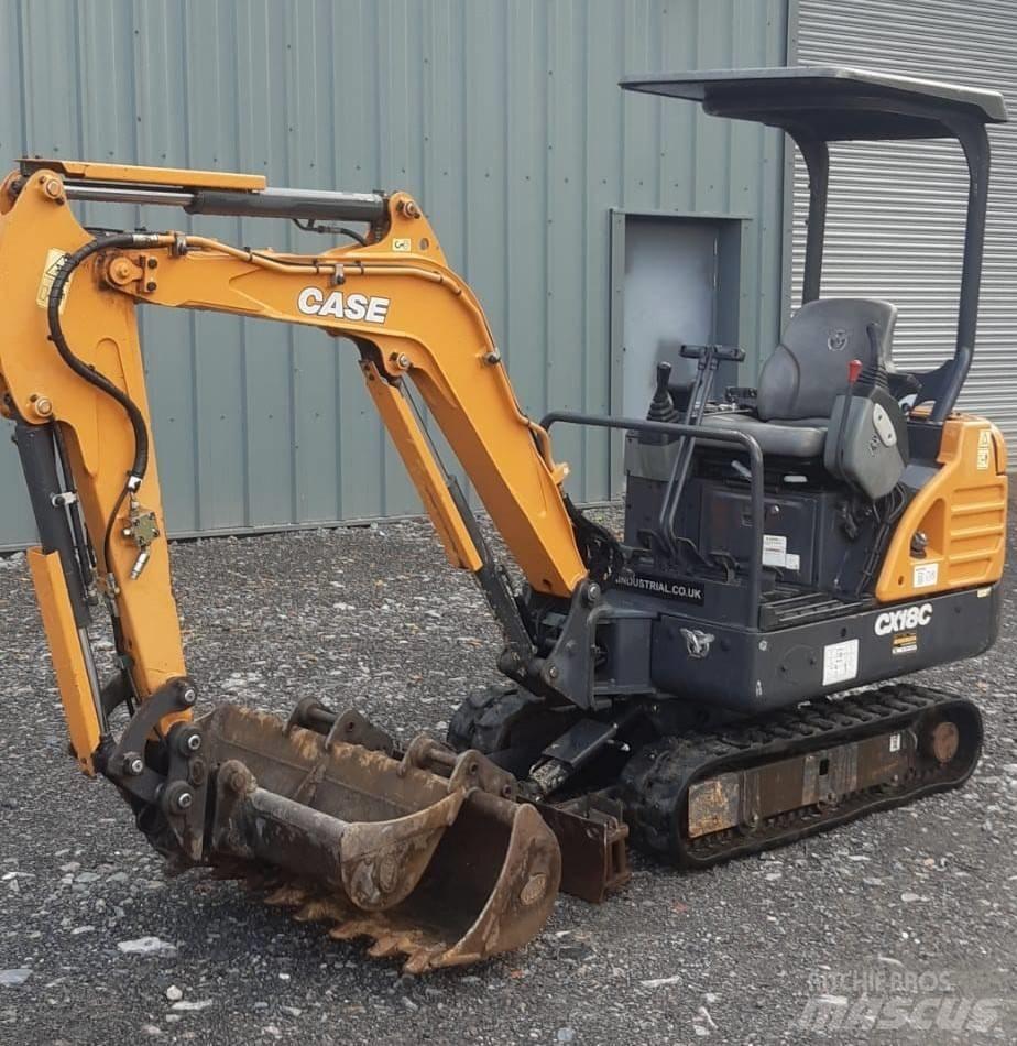 CASE CX18C CANOPY Mini rýpadlá < 7t