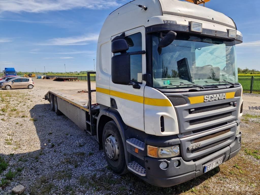 Scania P 400 Plošinové nákladné automobily/nákladné automobily so sklápacími bočnicami