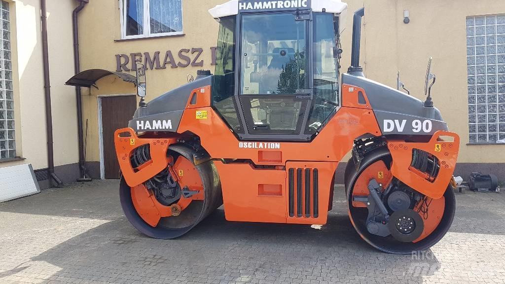 Hamm DV 90 VO Tandemové valce