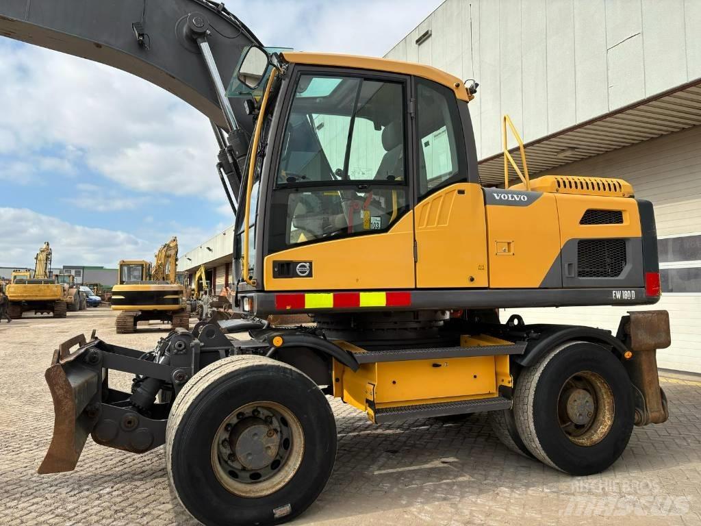 Volvo EW 180 D Kolesové rýpadlá