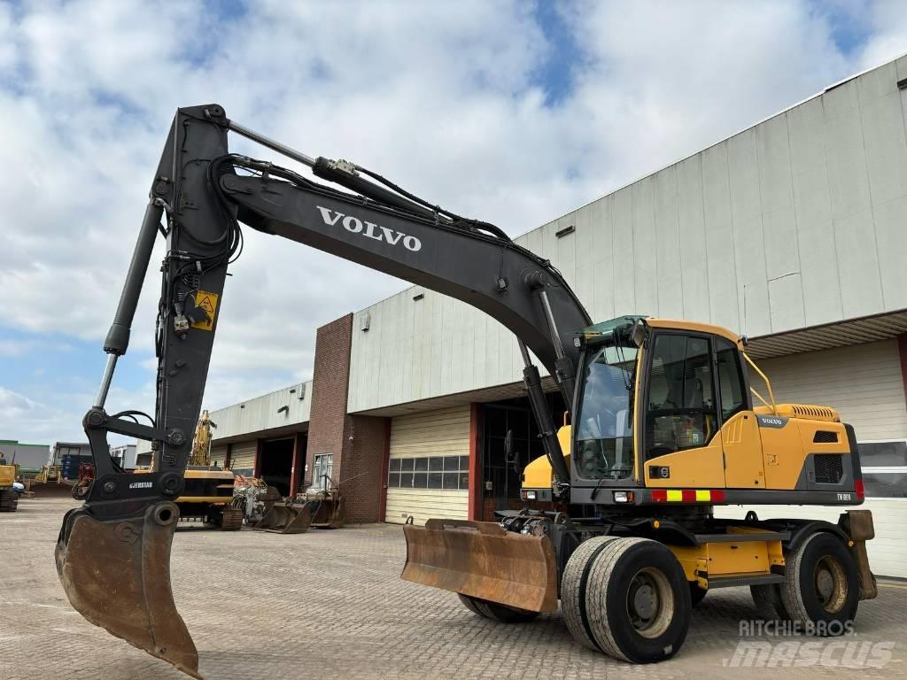 Volvo EW 180 D Kolesové rýpadlá