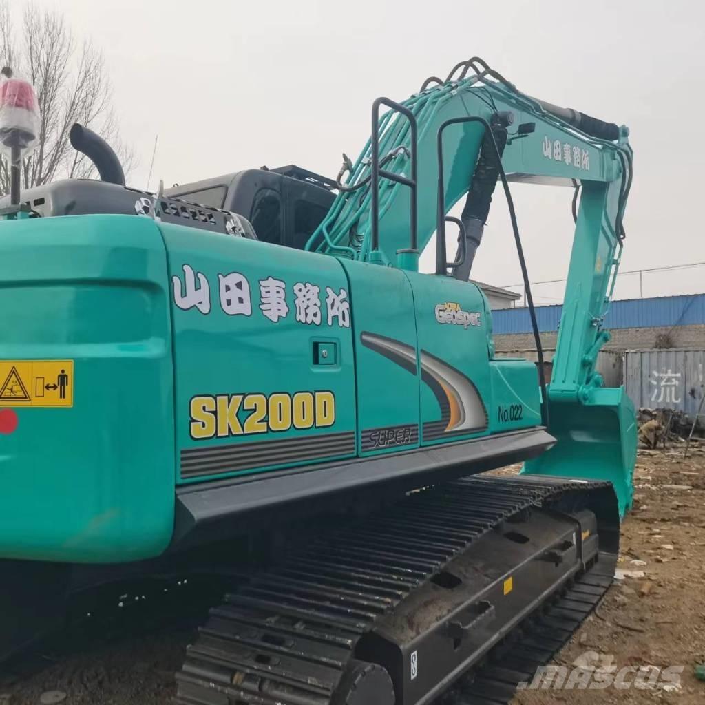 Kobelco SK 200 D Pásové rýpadlá