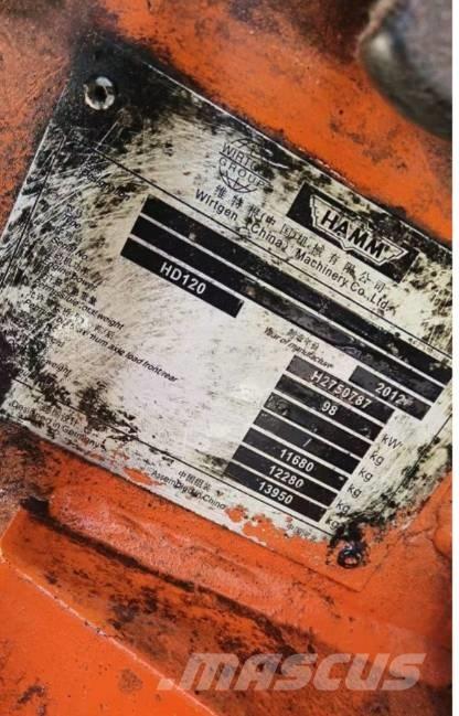 Hamm HD 120 Tandemové valce