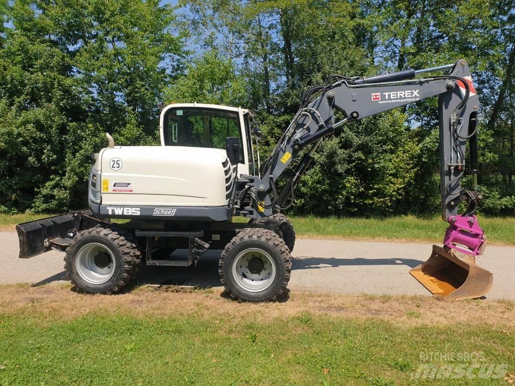 Terex TW 85 Kolesové rýpadlá