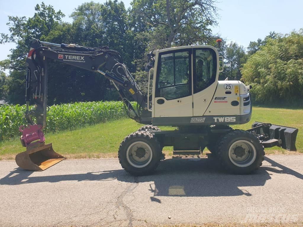 Terex TW 85 Kolesové rýpadlá