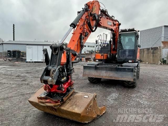Doosan DX 170 W-5 Kolesové rýpadlá