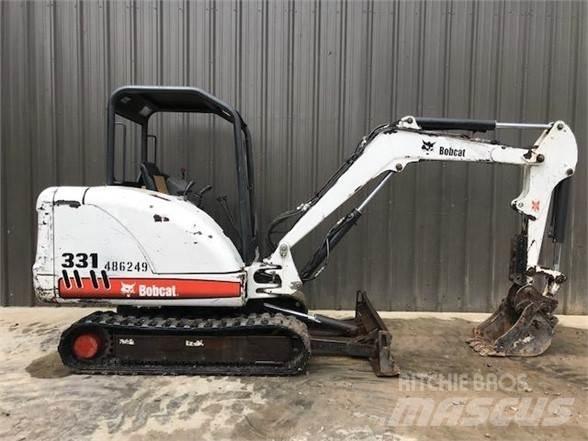 Bobcat 331G Mini rýpadlá < 7t
