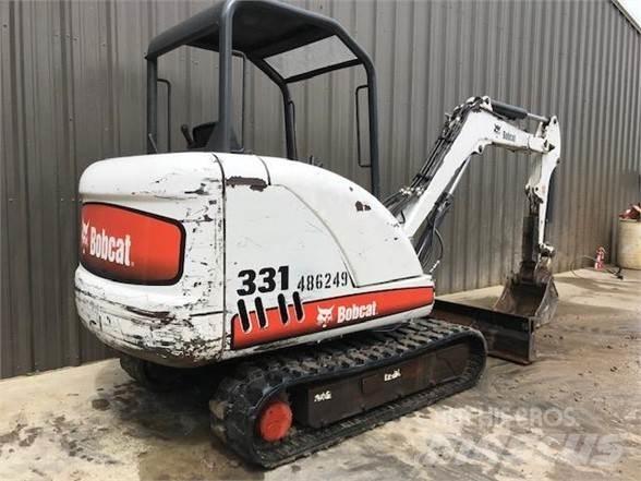 Bobcat 331G Mini rýpadlá < 7t