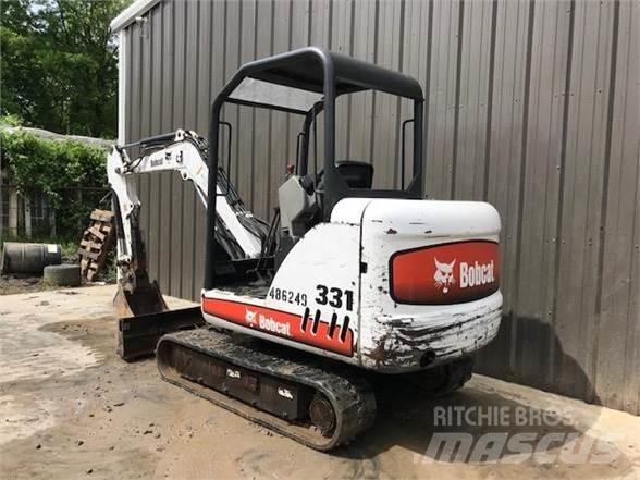 Bobcat 331G Mini rýpadlá < 7t