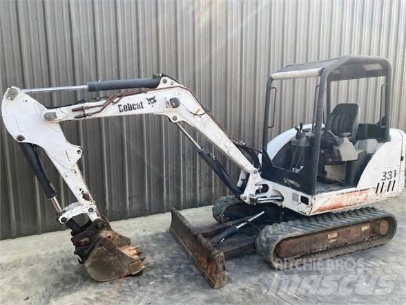 Bobcat 331G Mini rýpadlá < 7t