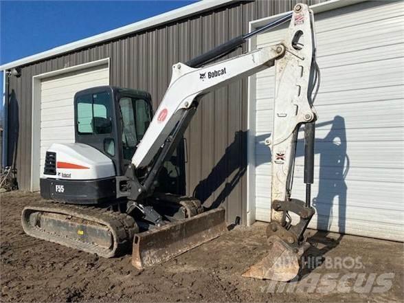 Bobcat E55 Pásové rýpadlá